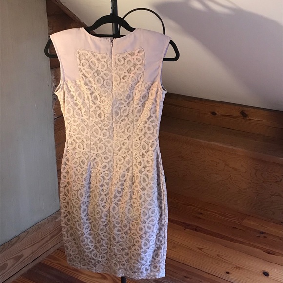 Little Mistress London Peach Beaded Dress, NWOT, S - Picture 2 of 15